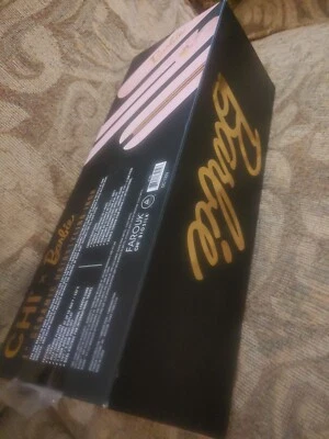 CHI x Barbie Dream Pink 1″ Digital Titanium Hairstyling Flat Iron Limited Ed New - Image 1 of 4