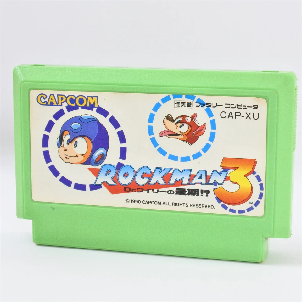 ROCKMAN 3 Megaman Cartridge Only Famicom Nintendo fc - Image 1 of 2
