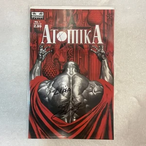 Atomika #1 Speakeasy Comics 2005 Signed By Sal Abbinanti+1 Cover By Alex Ross - Picture 1 of 8