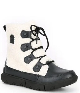 Sorel Explorer II Joan Cozy Waterproof Faux Fur Cold Weather Boots Size 8 New - Picture 1 of 10
