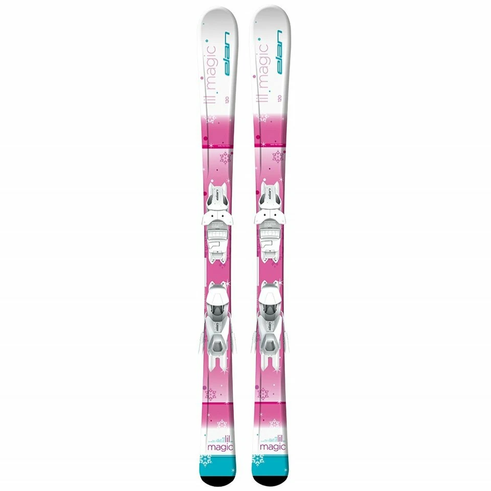 Esquís juveniles Elan Lil Magic 2020 con encuadernación de cambio EL 4,5 GW Foto 1 de 1