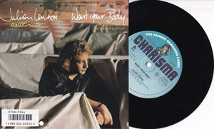 JULIAN LENNON: Want Your Body - JAPANESE 7" PROMO: EXCELLENT - Picture 1 of 2