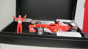 Ferrari F2004 Formel 1 Nr. 1 M.Schumacher Alltime Career Box Hot Wheels 1:18 - Bild 1 von 7