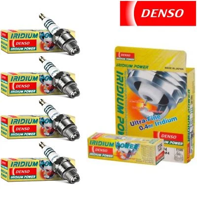4 Pack Denso Iridium Power Spark Plugs for Saturn SL 1.9L L4 1999-2002 Tune Up - Image 1 of 4