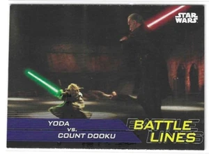 STAR WARS THE RISE OF SKYWALKER BATTLE LINES YODA VS. COUNT DOOKU BL-3 - Picture 1 of 1