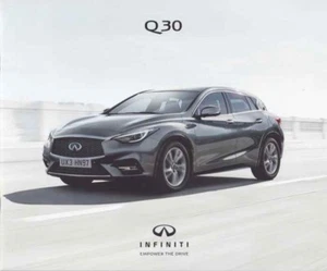 Catalogue brochure Infiniti Q30 2018 Grande Bretagne / U.K. - Bild 1 von 1