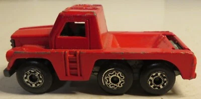 Matchbox Lesney #19 Red Cement Truck Yellow MISSING Mixer Used 1976 Superfast - Image 1 of 4