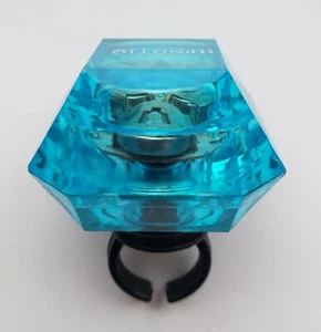 HYPNOTIQ Liquor Flashing LED Light Up Promo Ring Blue Rare HTF! - Picture 1 of 3