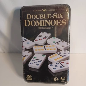Double Six Dominoes Cardinal Classics New Sealed - Picture 1 of 4
