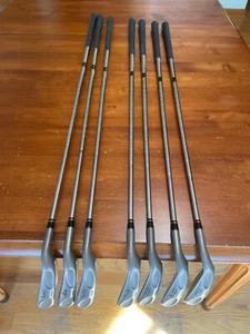 Tommy Armour Ti 100 Titanium Irons 3-5, 7-P Stiff Flex Steel Shaft MRH - Picture 1 of 17