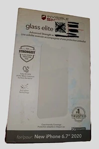 Proteggi schermo ZAGG InvisibleShield vetro Elite per iPhone 12 Pro Max 6,7 - Foto 1 di 4