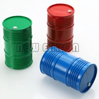 1/10 Plastic Simulation 95*59MM Oil Drum For RC Crawler Axial TRX4 CC01 D90 TF2 - Image 1 of 4