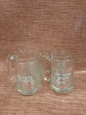 Captain Morgan 4x Krug 0,3 l "Sorry - Dein Bier Mein Captain"