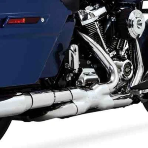 Vance & Hines 16371 Power Duals Header Pipe Chrome 17-24 M8 Harley Road Glide - Picture 1 of 7