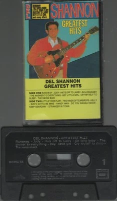 Del Shannon Greatest Hits - Cassette, Made In Holland, BUG Music  - Image 1 of 2