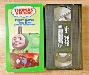 Thomas and Friends Percy Saves The Day And Other Adventures VHS Train Kids RARE - Picture 1 of 8