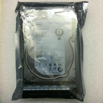 DELL 55FX5 2TB 6G 7.2K 3.5 SATA HDD ST2000NM0033 055fx5 9zm175-036 HDD with tray - Image 1 of 4