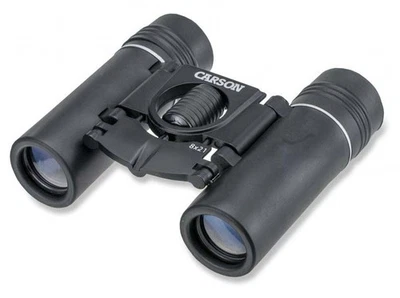Carson Kinglet 8x21mm Binoculars, 9mm, Multicoated, Matte, Black, KB-821 - Image 1 of 4