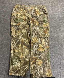 Realtree Women Size XL 16/18 Camo Cargo Outdoor Hunting Pants Pockets - Picture 1 of 10