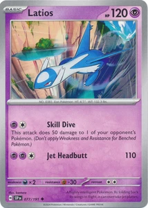 Latios 077/191 Surging Sparks Pokemon TCG Uncommon - Picture 1 of 1