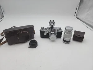 Leica DBP Ernst Leitz GMBH Wetzlar n.º 824025 f=5 cm 1:3,5 f=9 cm 1:4 Range Find - Imagen 1 de 20