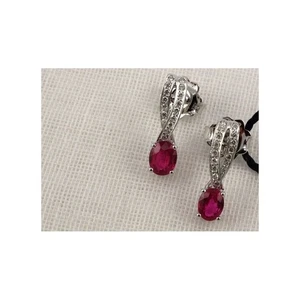 BLISS - Ohrringe mit Rubin und Diamanten - Coll. EMMA - Bild 1 von 5