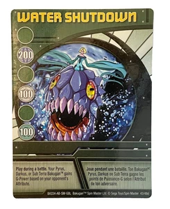 BAKUGAN CARD BA334-AB-SM-GBL GREEN FÄHIGKEITSKARTE WASSERABSCHALTUNG - Bild 1 von 3