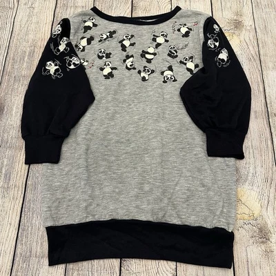 Vintage 80s Panda Bear Parade Sweatshirt Size Medium Avon Pullover Girlhoodcore - Image 1 of 4