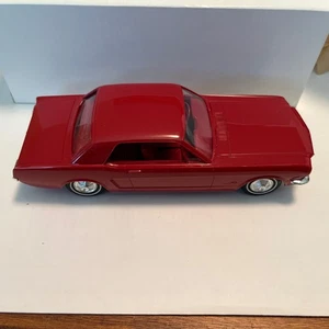 1965 Mustang Plastic Promo Model By AMT 1/25 Scale Red - Picture 1 of 12