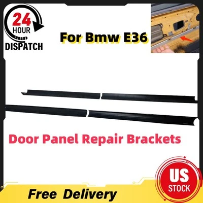 For Bmw E36 Coupe Convertible Door Cards M3 325i LH+RH Door Panel Repair Bracket - Imagem 1 de 4