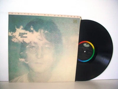 JOHN LENNON Imagine DIGITALLY RE-MASTERED AUDIOPHILE LP 1987 CAPITOL SW-3379 - Image 1 of 4