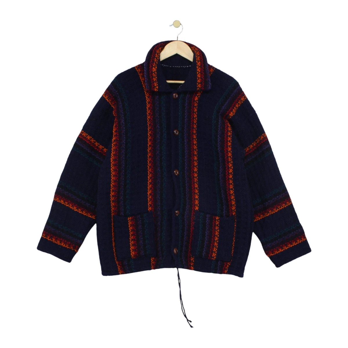 Cárdigan Tejido Grueso Cárdigan Maxi Oversized Para Mujer - Tejido