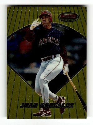 1996 Bowman's Best #58 Juan Gonzalez - Image 1 of 2
