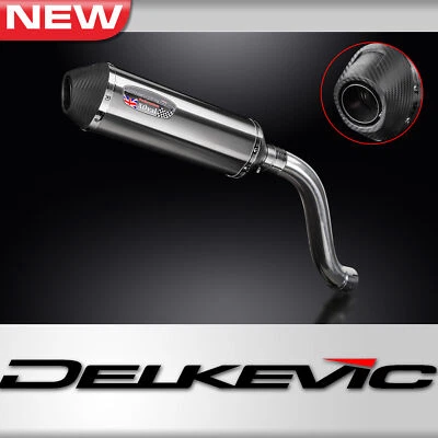Suzuki SV650 98-02 High Mount Slip On 13.5" X-Oval Stainless Exhaust Muffler Kit - Image 1 of 4