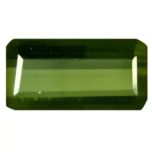 0.95 ct Spectacular Octagon (9 x 4 mm) Un-Heated Mozambique Green Tourmaline - Picture 1 of 1