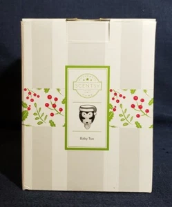 Scaldacera pinguino smoking luce notturna PROFUMOSY plug-in con cappello Babbo Natale nuovo con scatola - Foto 1 di 3