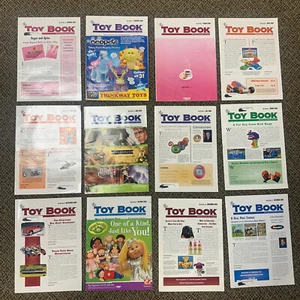 The Toy Book 2004 Toy Fair Industry Magazines 12 Issues RARE 2000s Barbie Hasbro - Picture 1 of 24