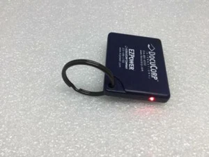 Vintage Promo Key Ring EZPOWER Keychain DOCUCORP INTERNATIONAL Ancien Porte-Clés - Picture 1 of 12