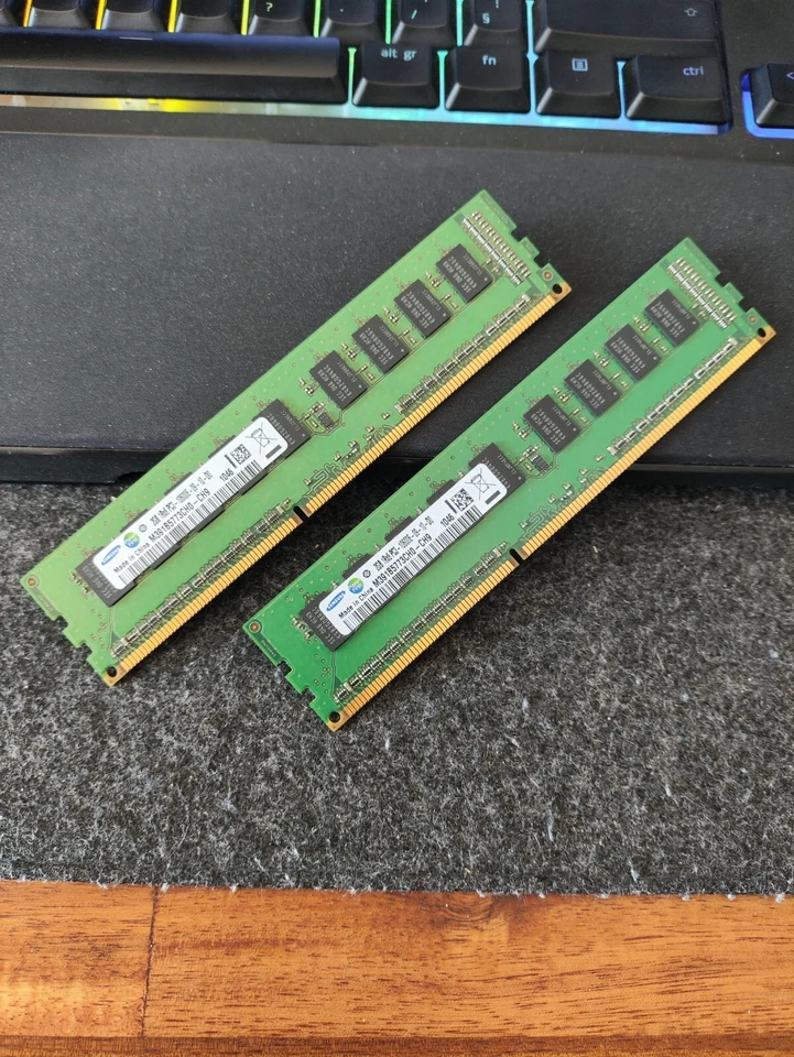 4Go Ram ECC DDR3 (2x2Go) Samsung - Photo 1/2
