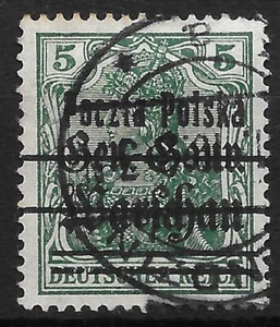 WWI 1918 POLAND🔥 LOCAL WARSAW ISSUES SC#18 OVPRT "Poczta Polska" used VF - Picture 1 of 1
