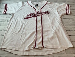 VTG Starter  NCAA ALABAMA CRIMSON TIDE White College Baseball Jersey Mens XL - Picture 1 of 5