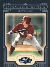 2008 Donruss Threads Diamond Kings Framed Blue Multi-Sport Card #13 Clay Fuller