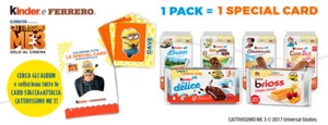 Card Despicable Me 3 En Elegir - Kinder Ferrero Italia 2017 Minions - Picture 1 of 5
