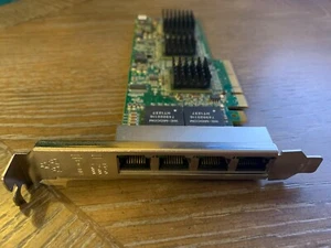 SILICOM QUAD GBE COPPER NIC PCI-E Ethernet Server Adapter PEG416-R - Picture 1 of 3