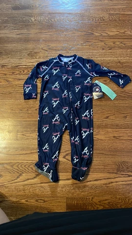 Atlanta Braves Toddler 24 Months PJs Cover