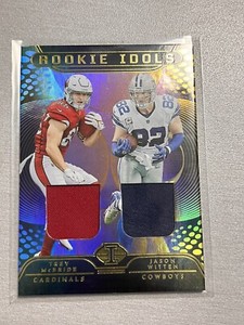 Trey McBride Jason Witten 2022 Panini Illusions Rookie Idols Dual Patch 🔥🔥💥