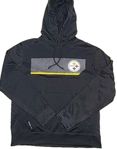 Nike Pittsburgh Steelers Hoodie Sweatshirt Gr. Medium schwarz Football NFL Therma - Bild 1 von 17