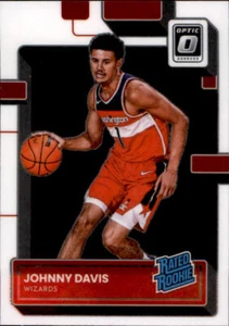 2022-23 Panini Donruss Optic Rated Rookie Johnny Davis #206 Rookie RC - Bild 1 von 2