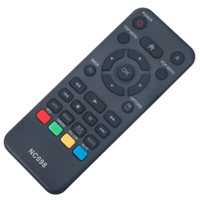 NC098 Replaced Remote fit for Philips Blu-ray Disc DVD Player BDP1502 BDP1502F7 - Image 1 of 4