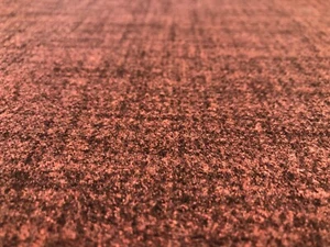 SGOMBERO! MATERIALE TESSUTO TAPPEZZERIA LANA FEEL RAME ARANCIONE DI QUALITÀ - Foto 1 di 4